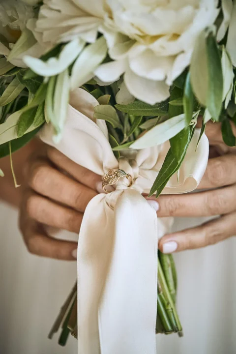 intimate garden elopement erin chris