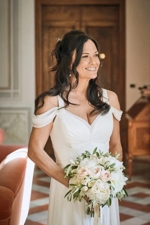 intimate garden elopement erin chris