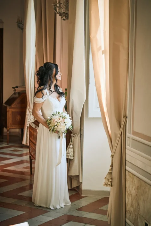 intimate garden elopement erin chris