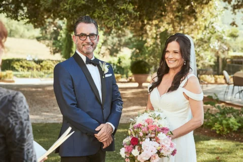 intimate garden elopement erin chris