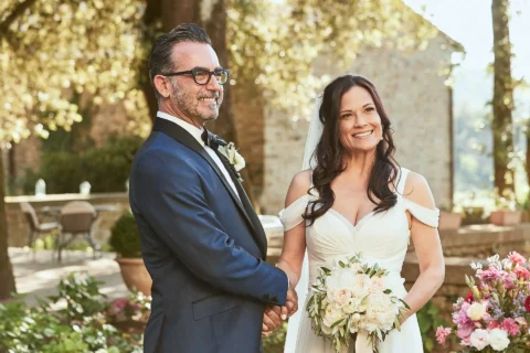 intimate garden elopement erin chris