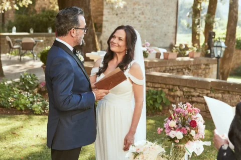 intimate garden elopement erin chris