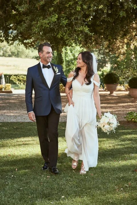 intimate garden elopement erin chris