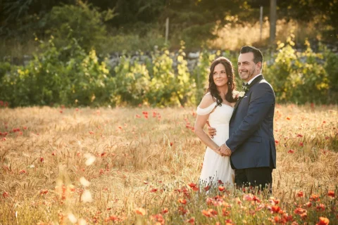 intimate garden elopement erin chris