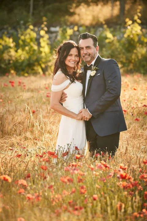 intimate garden elopement erin chris