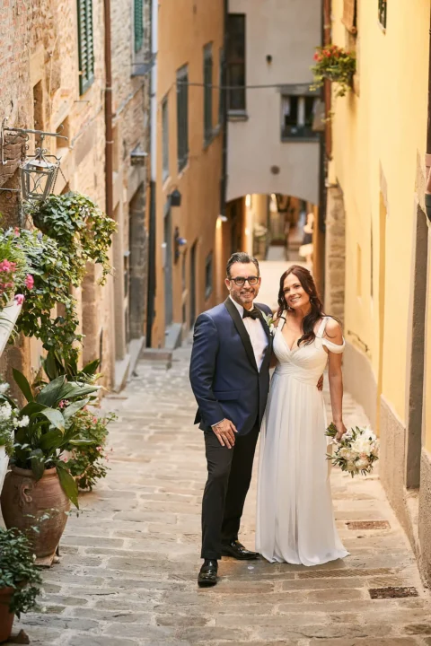intimate garden elopement erin chris