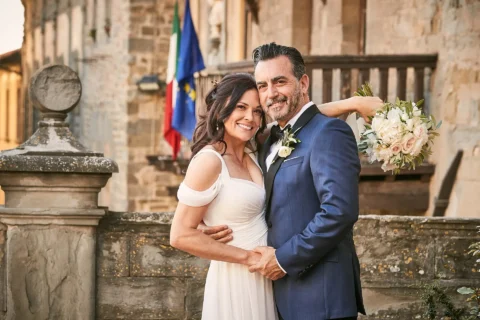 intimate garden elopement erin chris