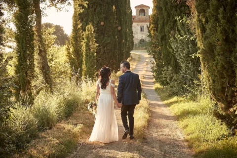 intimate garden elopement erin chris