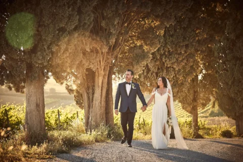 intimate garden elopement erin chris