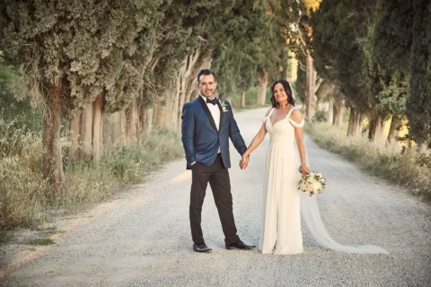 intimate garden elopement erin chris