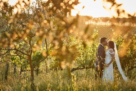 intimate garden elopement erin chris