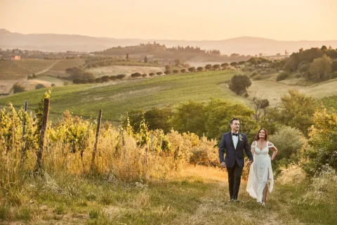 intimate garden elopement erin chris