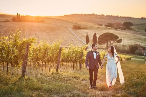 intimate garden elopement erin chris