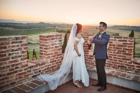 intimate garden elopement erin chris