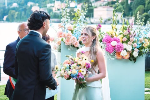 intimate lake como celebration madelyn ashley