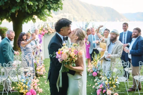 intimate lake como celebration madelyn ashley