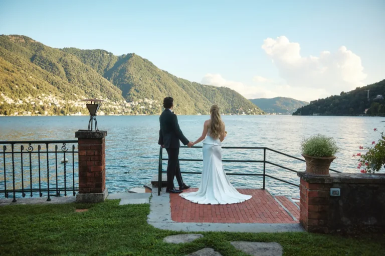 intimate lake como celebration madelyn ashley