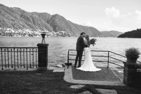 intimate lake como celebration madelyn ashley