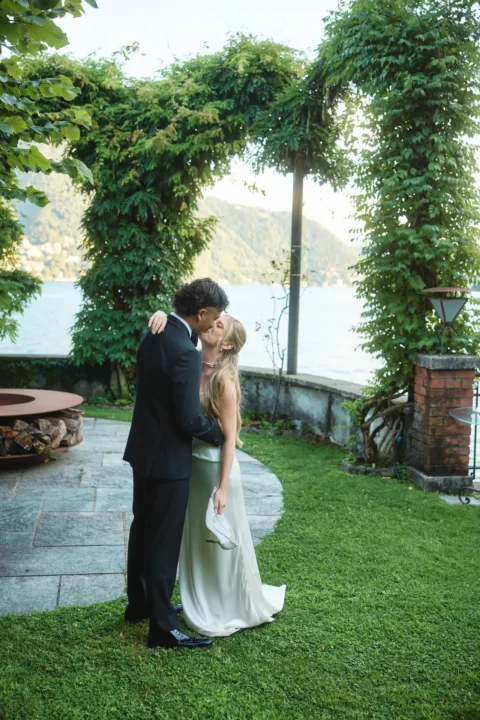 intimate lake como celebration madelyn ashley