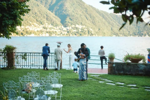 intimate lake como celebration madelyn ashley