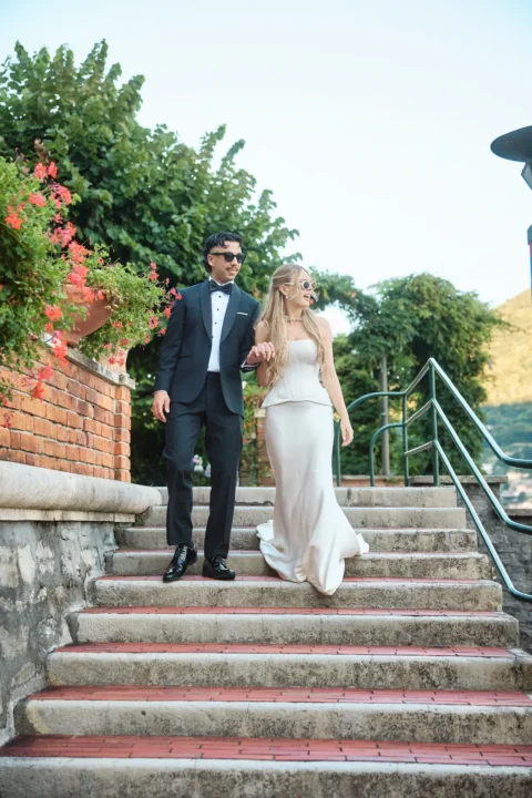 intimate lake como celebration madelyn ashley