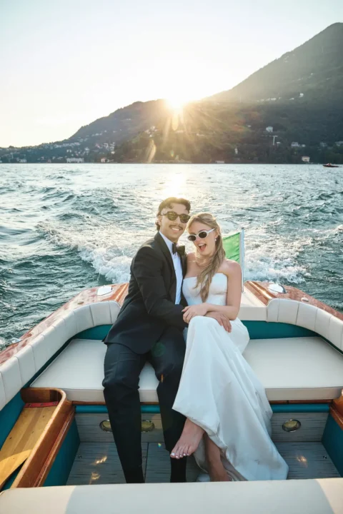 intimate lake como celebration madelyn ashley