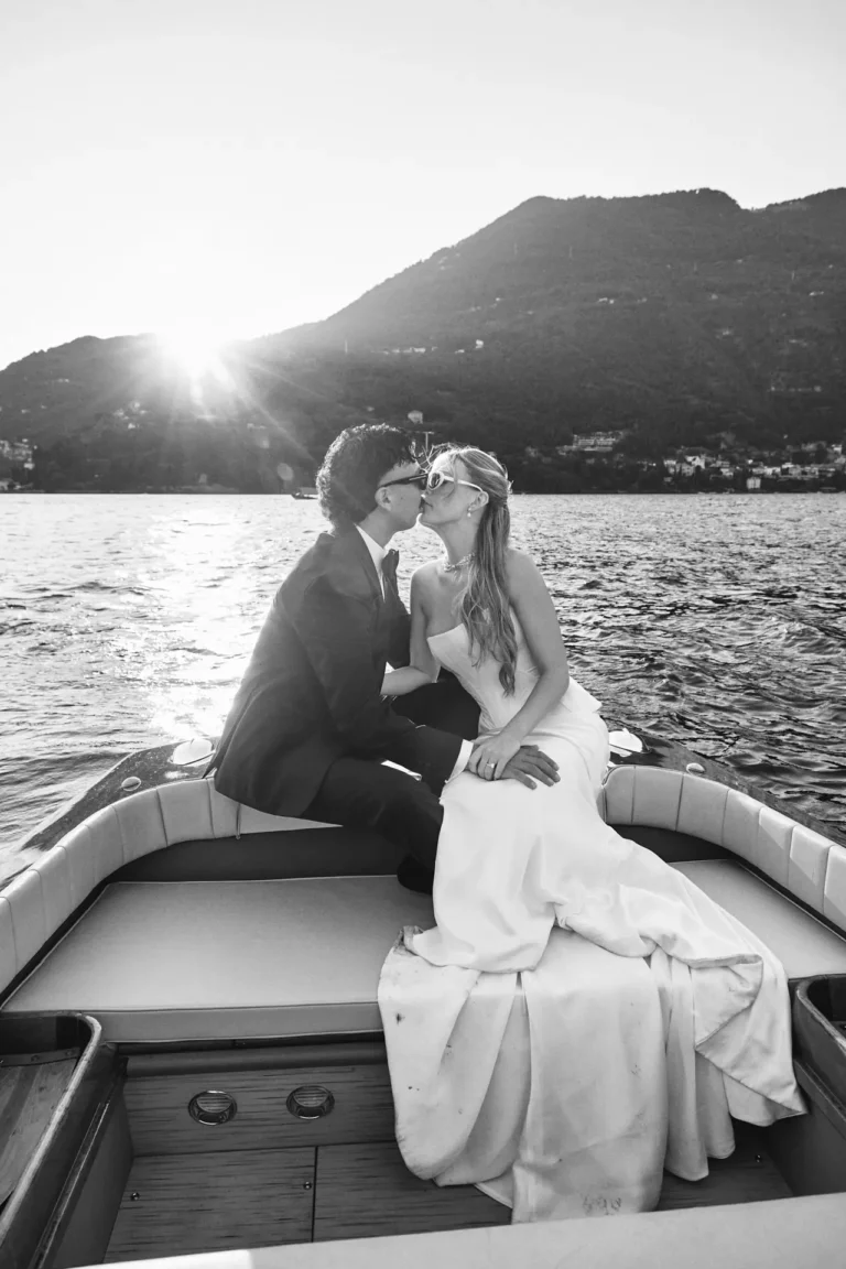 intimate lake como celebration madelyn ashley