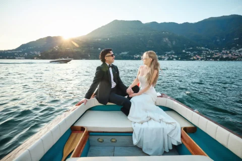 intimate lake como celebration madelyn ashley