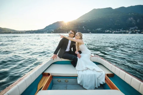 intimate lake como celebration madelyn ashley