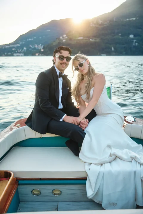 intimate lake como celebration madelyn ashley