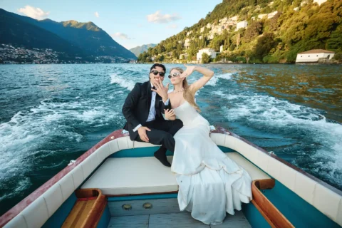 intimate lake como celebration madelyn ashley