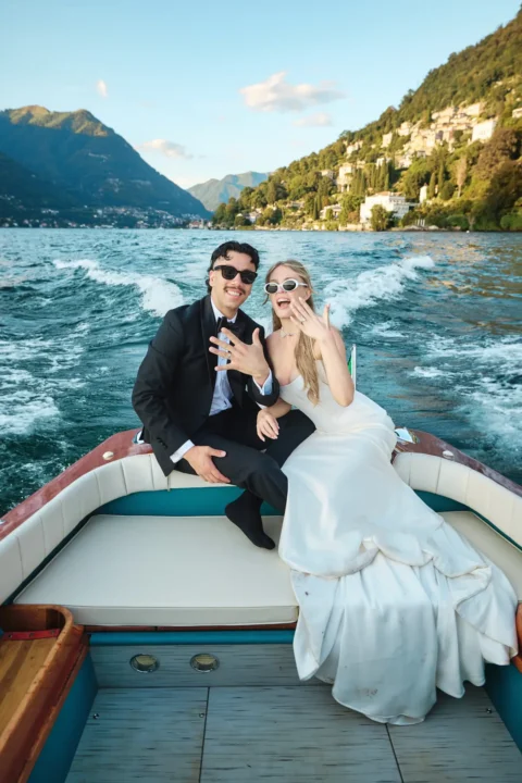 intimate lake como celebration madelyn ashley