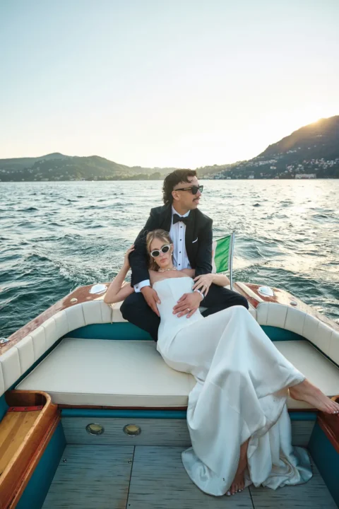 intimate lake como celebration madelyn ashley