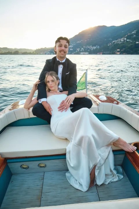 intimate lake como celebration madelyn ashley