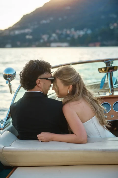 intimate lake como celebration madelyn ashley