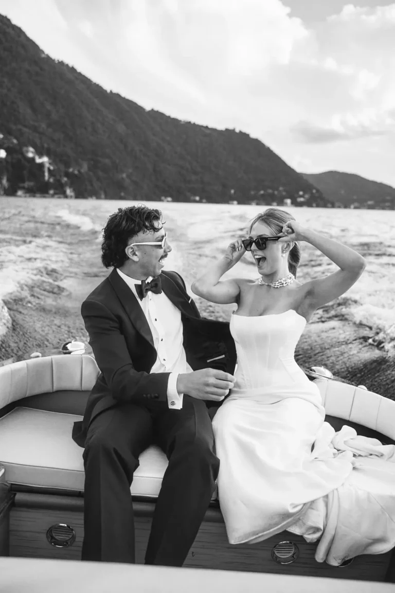 intimate lake como celebration madelyn ashley