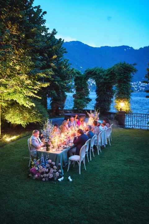 intimate lake como celebration madelyn ashley