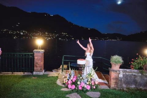 intimate lake como celebration madelyn ashley