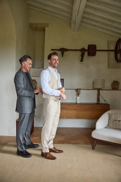 intimate tuscan celebration gabrielle nick