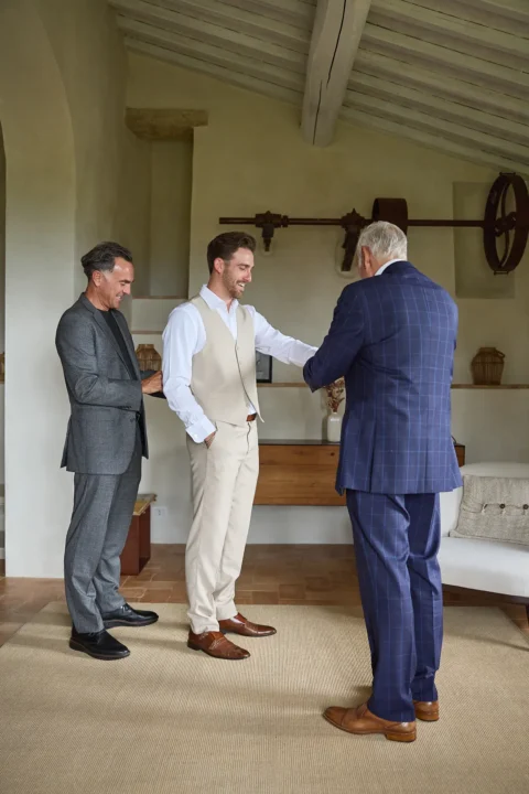 intimate tuscan celebration gabrielle nick