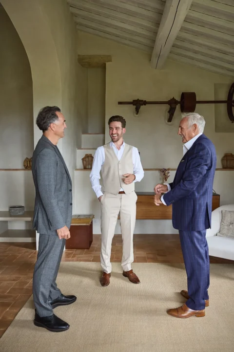 intimate tuscan celebration gabrielle nick