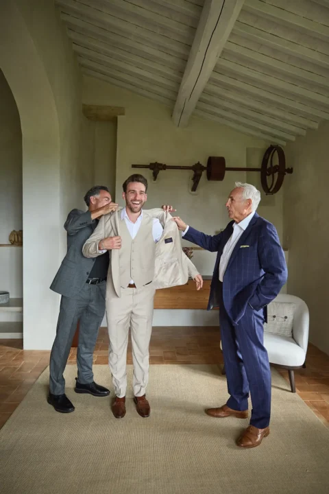 intimate tuscan celebration gabrielle nick