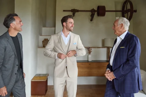 intimate tuscan celebration gabrielle nick