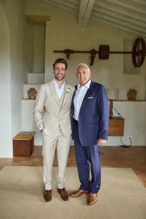 intimate tuscan celebration gabrielle nick