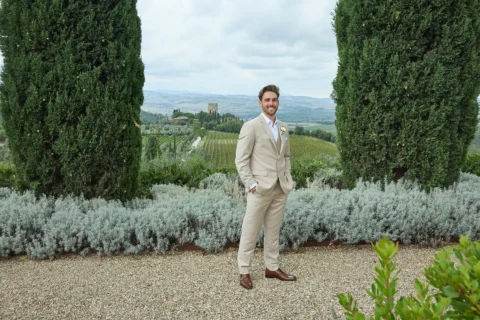 intimate tuscan celebration gabrielle nick