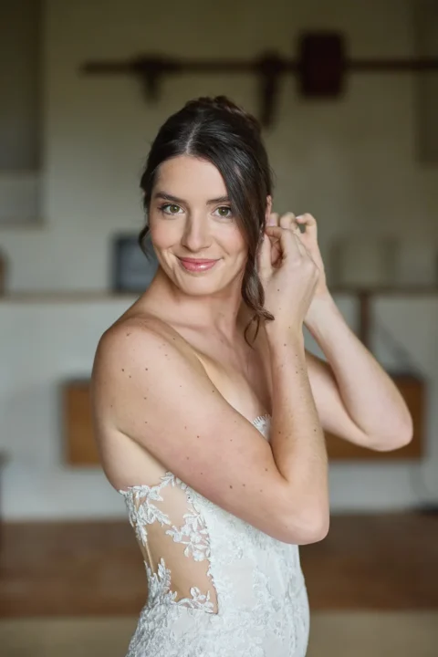 intimate tuscan celebration gabrielle nick