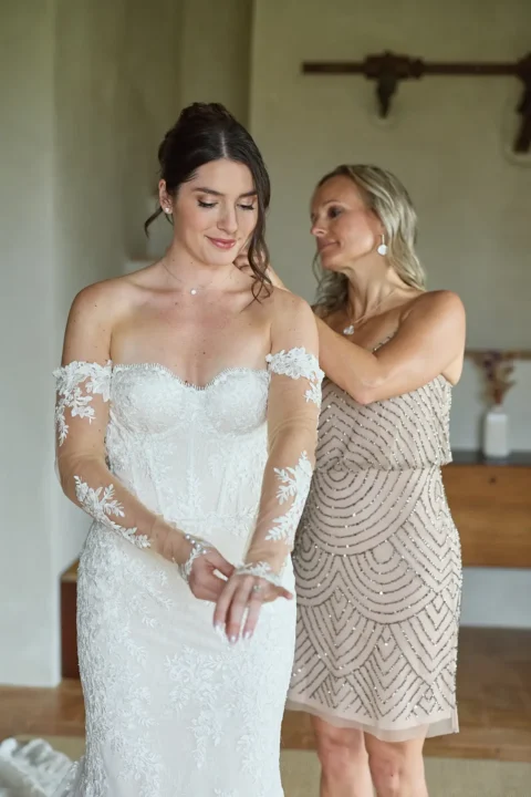 intimate tuscan celebration gabrielle nick