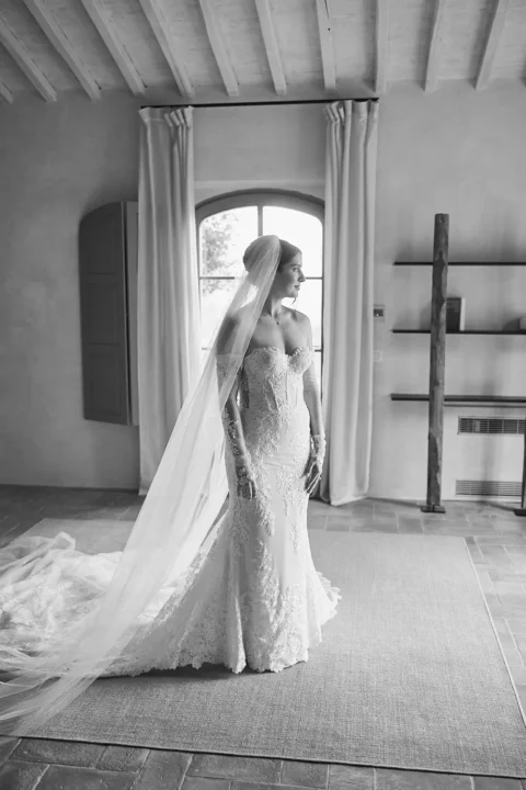 intimate tuscan celebration gabrielle nick