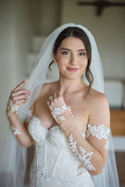 intimate tuscan celebration gabrielle nick