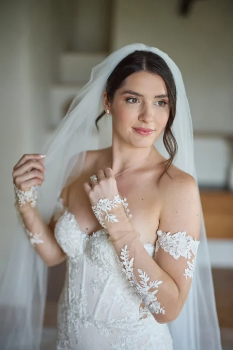 intimate tuscan celebration gabrielle nick